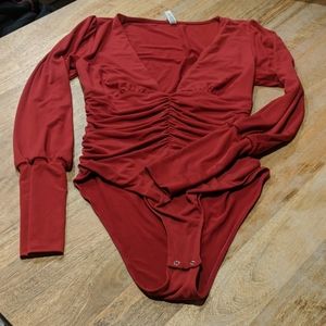 Red Bodysuit